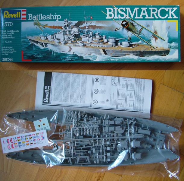 Bismarck 1:570 Revell 05036