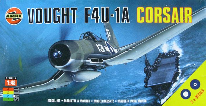 Vought F4U-1A pilóta figurával 1/48 Airfix 05106