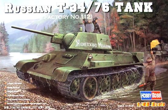 model-tanku-t34-76

1/48 Russian T-34/76 Tank 1943 Factory No.112 3500