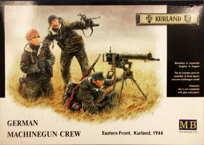 German Machinegun Crew Eastern Front, Kurland 1944