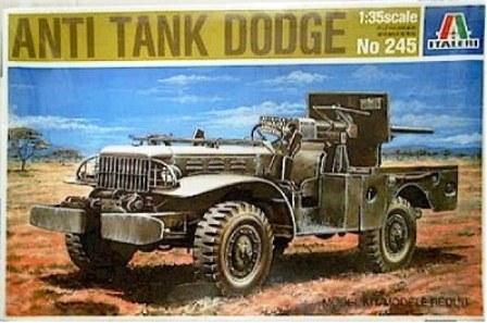 Italeri 245 Anti-tank Dodge