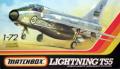 1/72 matchbox Lightning T55 + pavla vakuum tető 5000 Ft