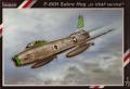 F-86H Sabre Hog in USAF service; maratás+film