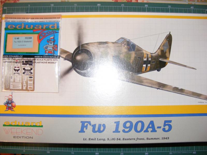 Eduard Fw 190 A5+Edu Fe398   7000 Huf