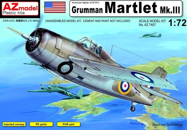 Grumman F4F-3 Grumman Martlet Mk.III; gyanta+maratás+film