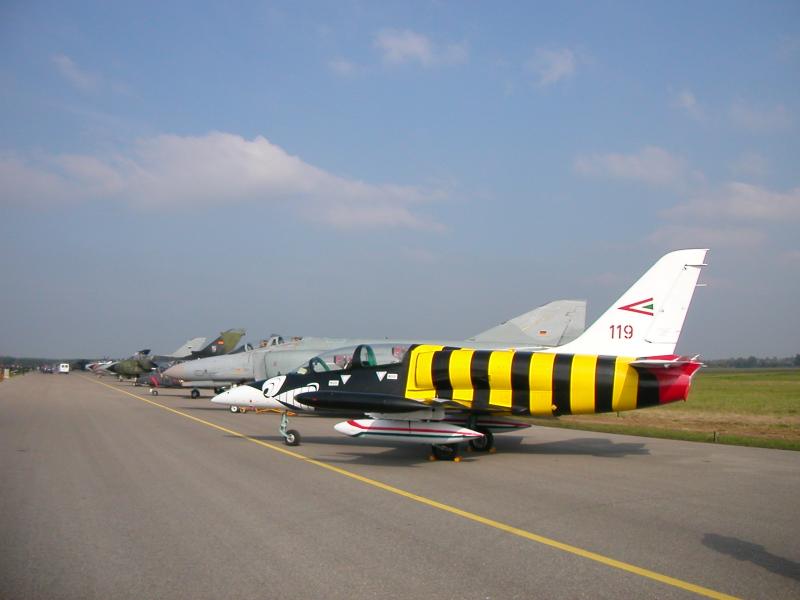 L-39 2005. Lechfeld,  home of the Tornado Tigers