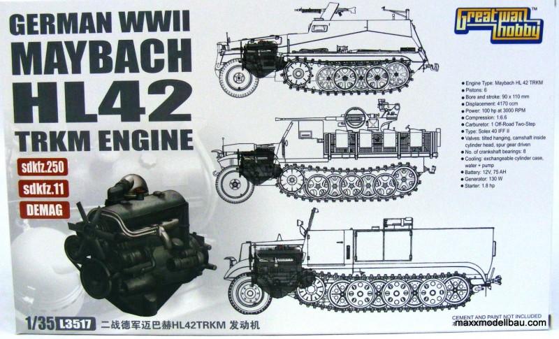 GWHL3517 Maybach HL 42 TRKM Engine