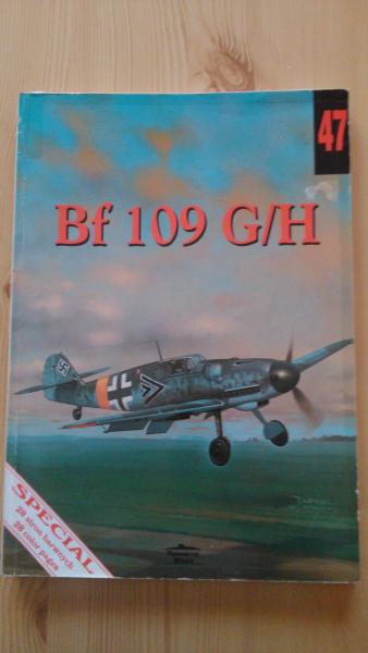 WM Bf-109 G/H 1600- 105 oldal, adatok, képek, táblázatok, angol-lengyel
