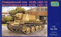 Reconnaissance tank Sd.Kfz. 140/1-75; maratás