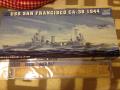 3 kép

U.S.S San Francisco 1/350 + Artwox model wood deck 15000 ft