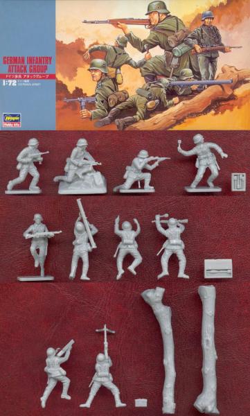 German infantry attack group