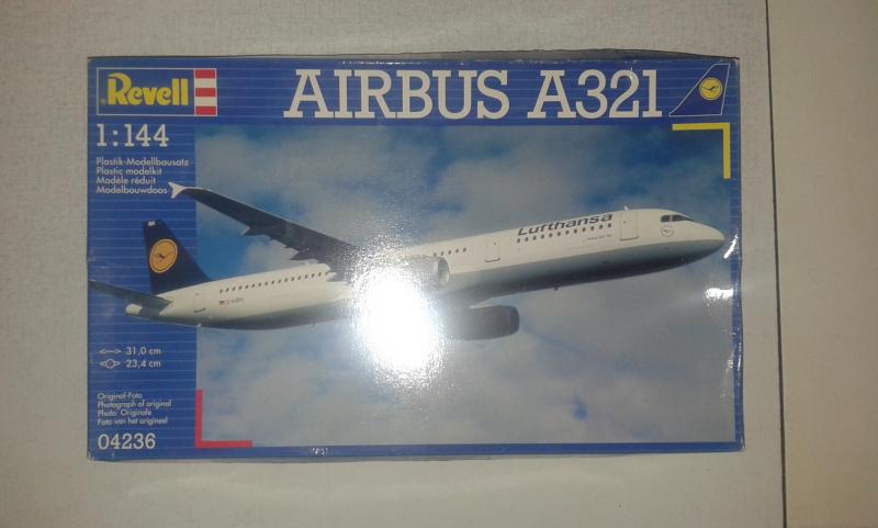 revell airbusz a 321 1:144  4000ft