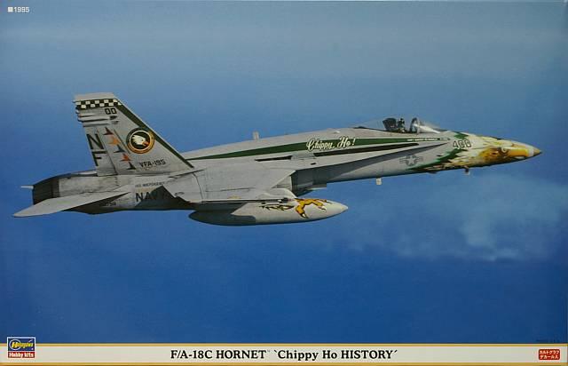 F-18C Hornet Chippy Ho History

Csak egy makett, doboz, összerakási nélkül, egy
gépre való matricával, 2.000,- 