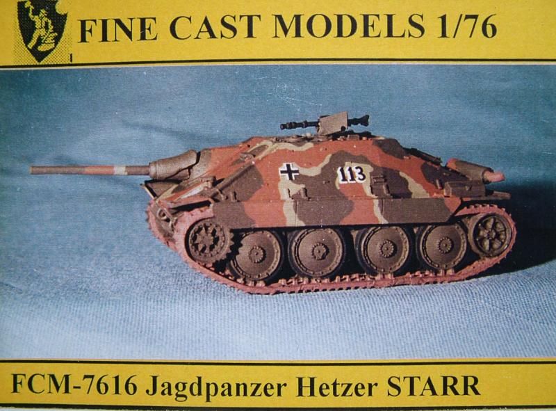 Jagdpanzer Hetzer Starr; gyanta