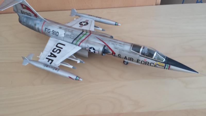 Hasegawa 1/32 F-104 starfighter 8000ft+posta