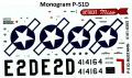 Monogram 48 P-51D matrica

1/48 Monogram P-51D Mustang
200.-Ft