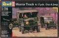 Revell 03219 1/76 Morris truck & 17pdr gun & Jeep
