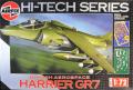 BAe Harrier GR.7; maratás + fehérfém futóművek és ülés + pilóta figura - Hi-Tech Series