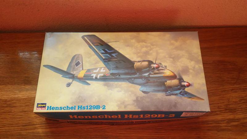 6000,-

Hasegawa 1/48 JT71 Henschel Hs-129B-2 