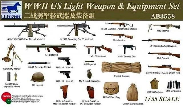 Bronco US Weapon Set