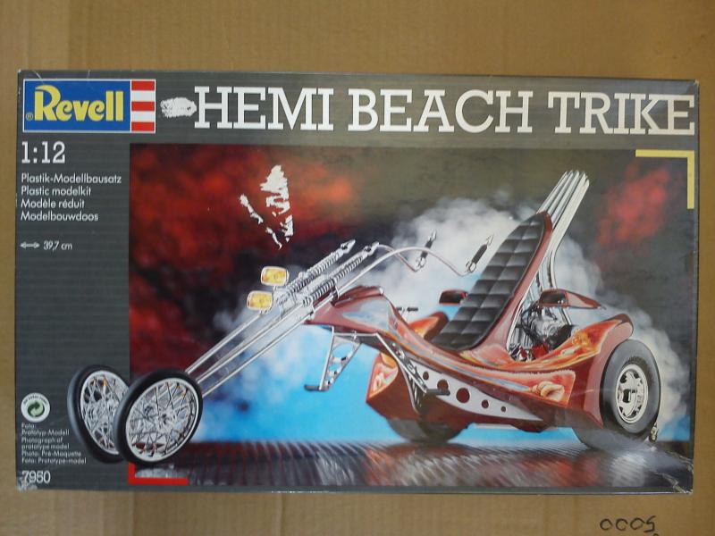 Revell Hemi Beach Trike 1:12

Hiánytalan, nincs elkezdve. Ritka, nagy makett. 
15000 Ft