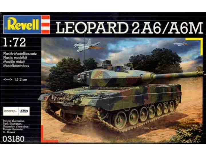 Revell 1/72 Leopard 2A6M 2.500 Ft

2.500Ft