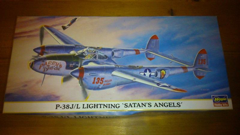 Hasegawa P38J/L Lightning "Santan