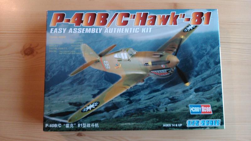 Hobby Boss 1/72 P-40 1300 FT