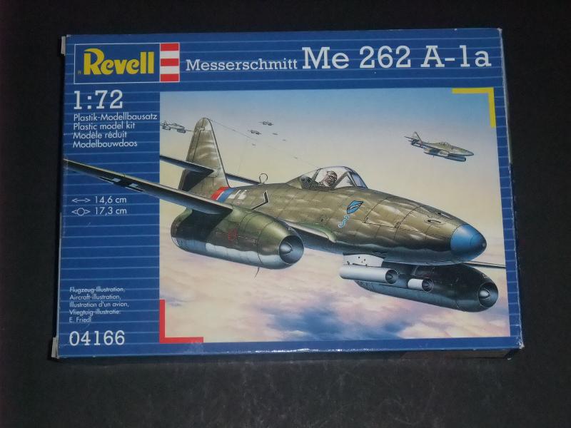 1/72 Revell Messerschmitt Me 262A-la

2100.-