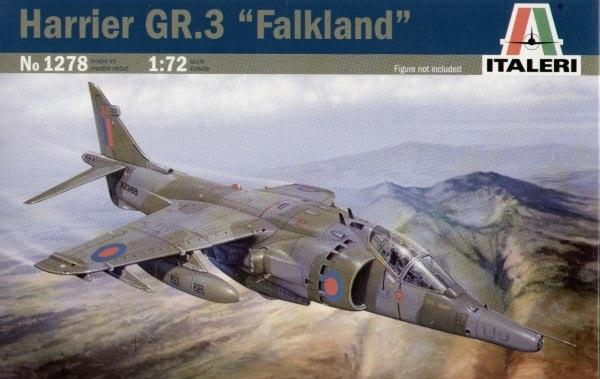 Italeri 1/72 Harrier Gr.3 Falkland 3.500 Ft