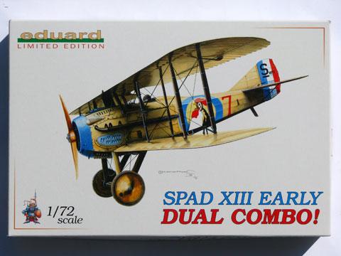 Eduard 1/72 Spad XIII early dual combo 4.000 Ft

Egyik alapozva, másik érintetlen.