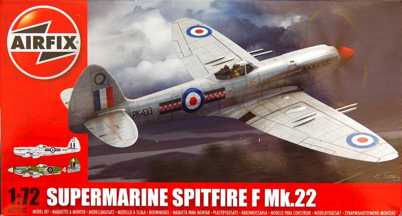 1/72 Airfix Spit mk22 2000 Ft