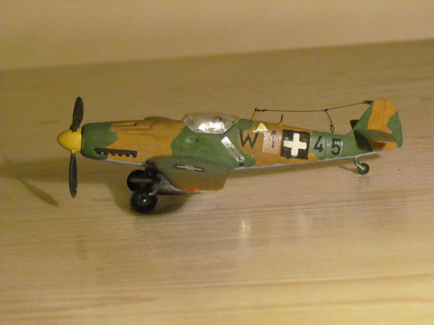 Messerschmidt Bf109 magyar festessel