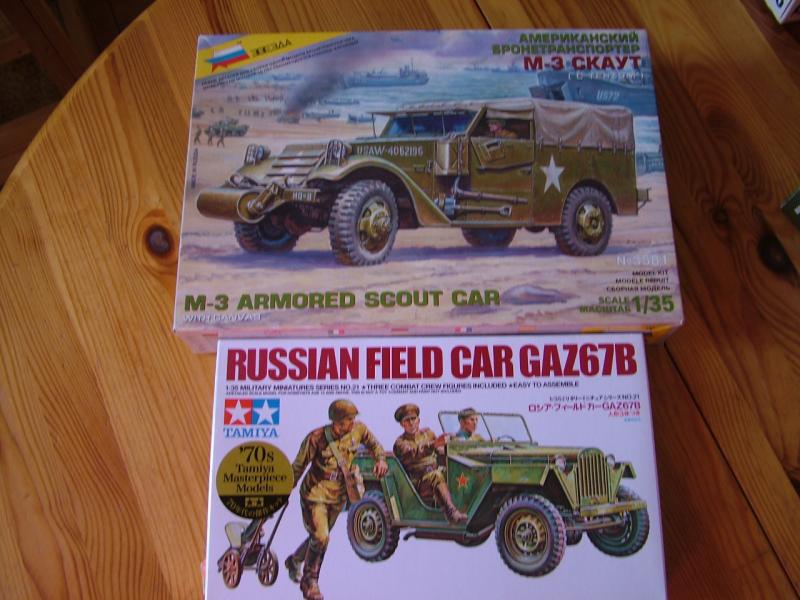 DSCF0845

Zvezda M-3 Scout car 3.500.-

Tamiya Russian field car GAZ67B 3.000.-