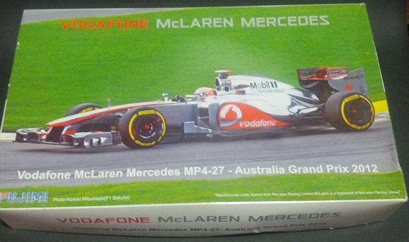 10000 Ft. Fujimi 1:20 McLaren MP4/27  