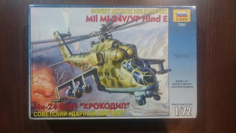 Mi-24V/VP Hind E (Zvezda 7293) - 4000