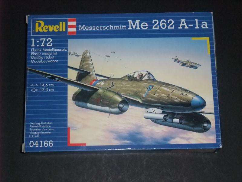 1/72 Revell Messerschmitt Me 262A-la + szerelők és pilótával

2750.-