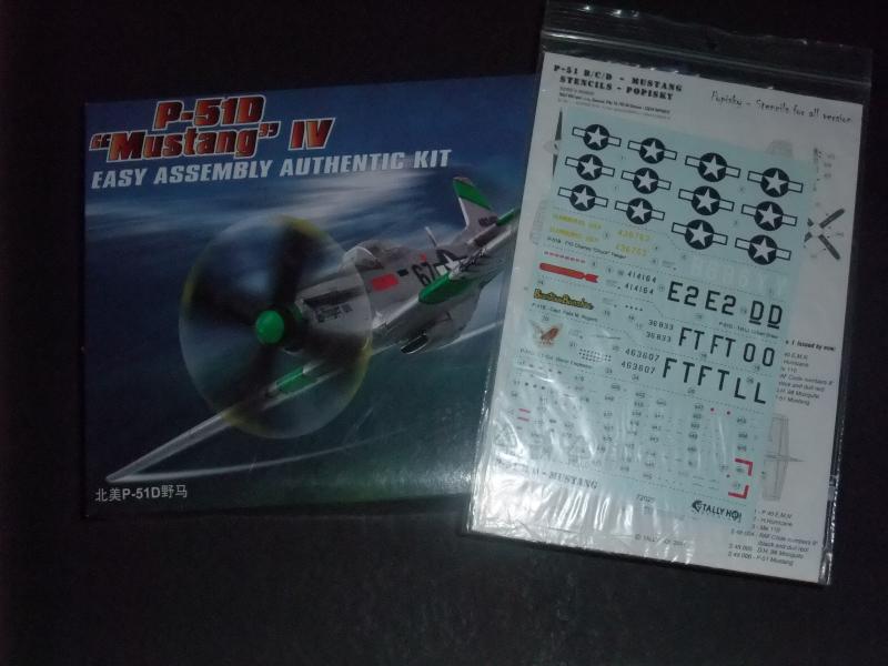 1/72 Hobby Boss  P-51D Mustang IV + matrica készlet ávalés pilót

4710.-