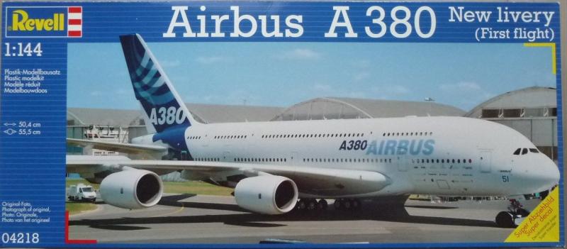 Revell airbus A-380 First Flight    7000ft+posta