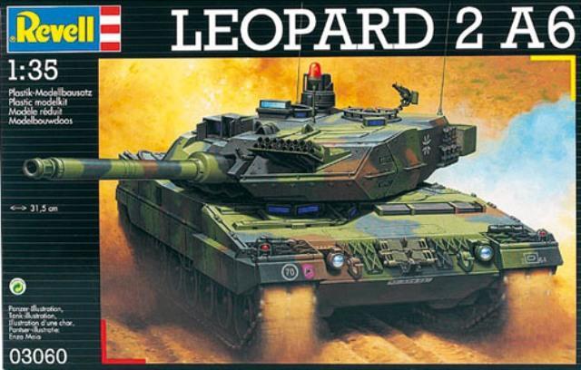 Revell Leopard 2A6   6000ft+posta
