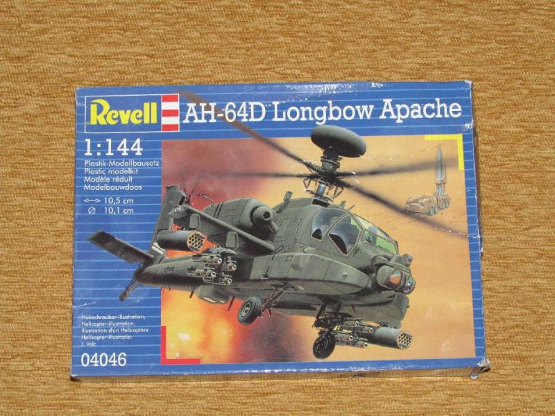 Revell 1_144 AH-64D Longbow Apache makett

Revell 1/144 AH-64D Longbow Apache