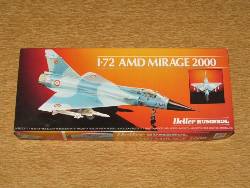 Heller Humbrol 1_72 AMD Mirage 2000 makett

Heller Humbrol 1/72 AMD Mirage 2000