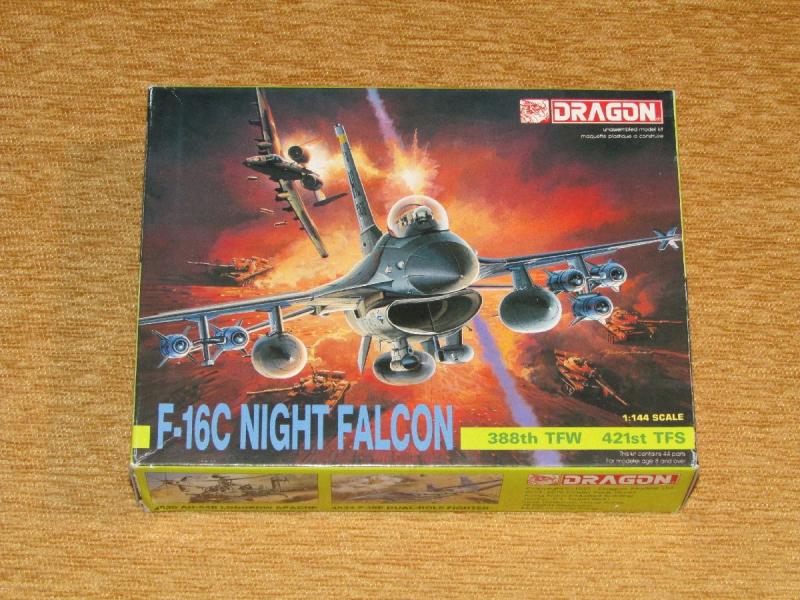 Dragon 1_144 F-16C Night Falcon makett