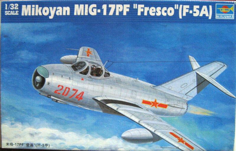 MiG-17PF

Trumpeter 1/32 MiG-17PF  4000Ft