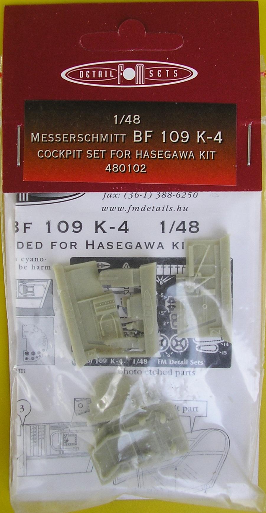 FM - ME-109 K-4 kabin