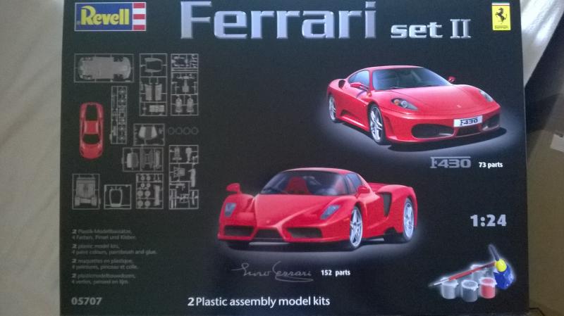 Revell Ferrari sett II 1/24

Bontatlan, gyári csomagolás. 
Ára : Egyben 7.500 Ft, 
      maketten ként 4.000 Ft. 