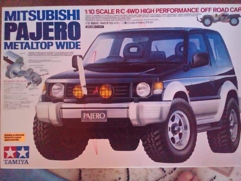 Mitsubishi Pajero RC autó