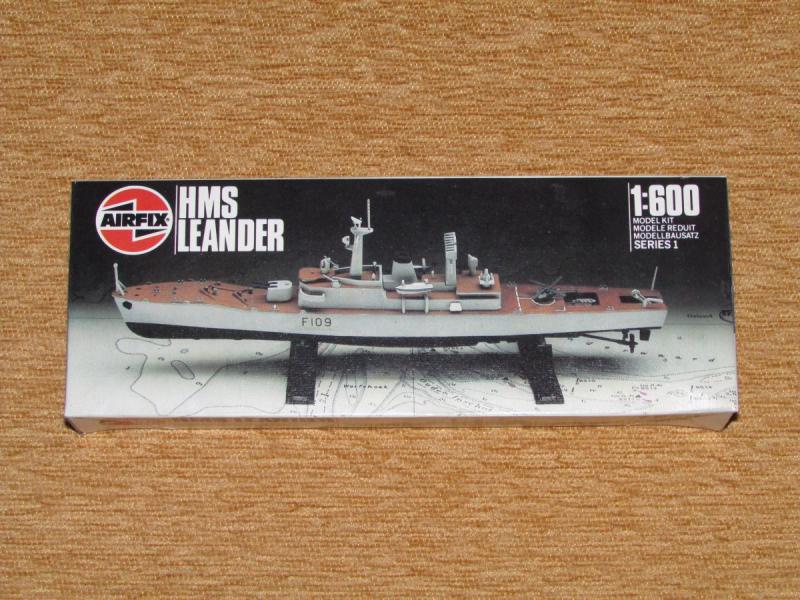 Airfix 1_600 HMS Leander makett
