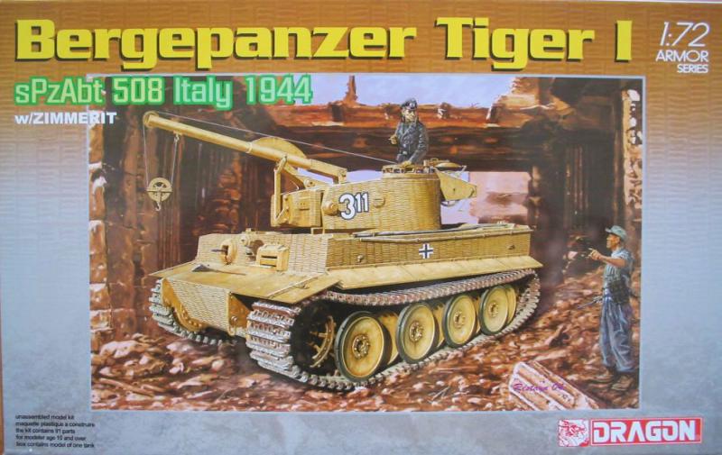 Bergepanzer Tiger I, Zimmerites; rendes Tigris is építhető belőle, fém vontatókábel, maratás