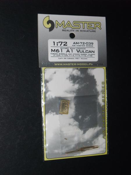 1/72 Master M61 A1 Vulcan - F-104 , F-105 , F-14 , F-15 , F-16 , F-18

3000.-